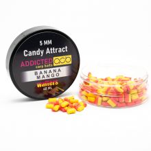  Addicted Carp Baits Candy Attract wafters Banana & Mango 5 mm