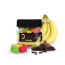 Momeli cârlige naturale Delphin MIX D SNAX WAFT / Ciocolată-Banană