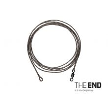 Montură THE END Leadcore + swivel / 3buc